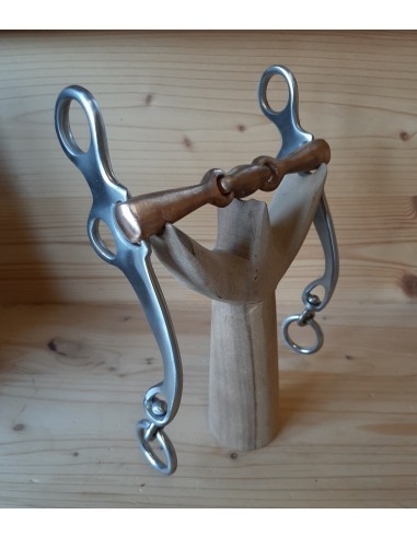 Mors pelcam double brisure cuivre